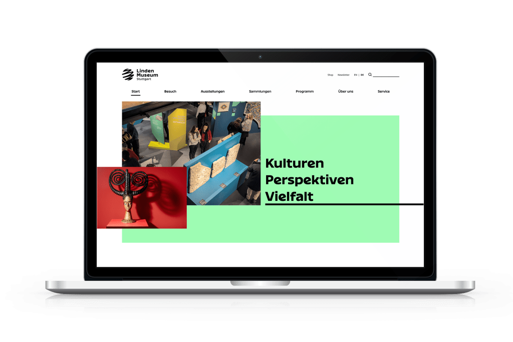 Linden-Museum Stuttgart – individuell angepasste Website mit WordPress und Elementor